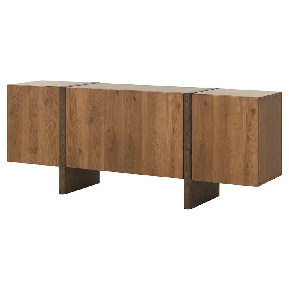 Nissa Sideboard - Brown, Oak