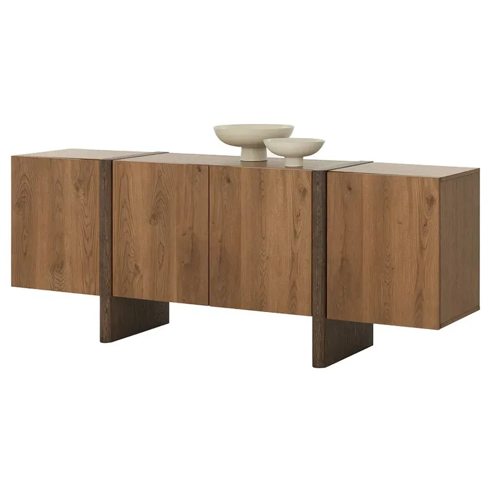 Nissa Sideboard - Brown, Oak