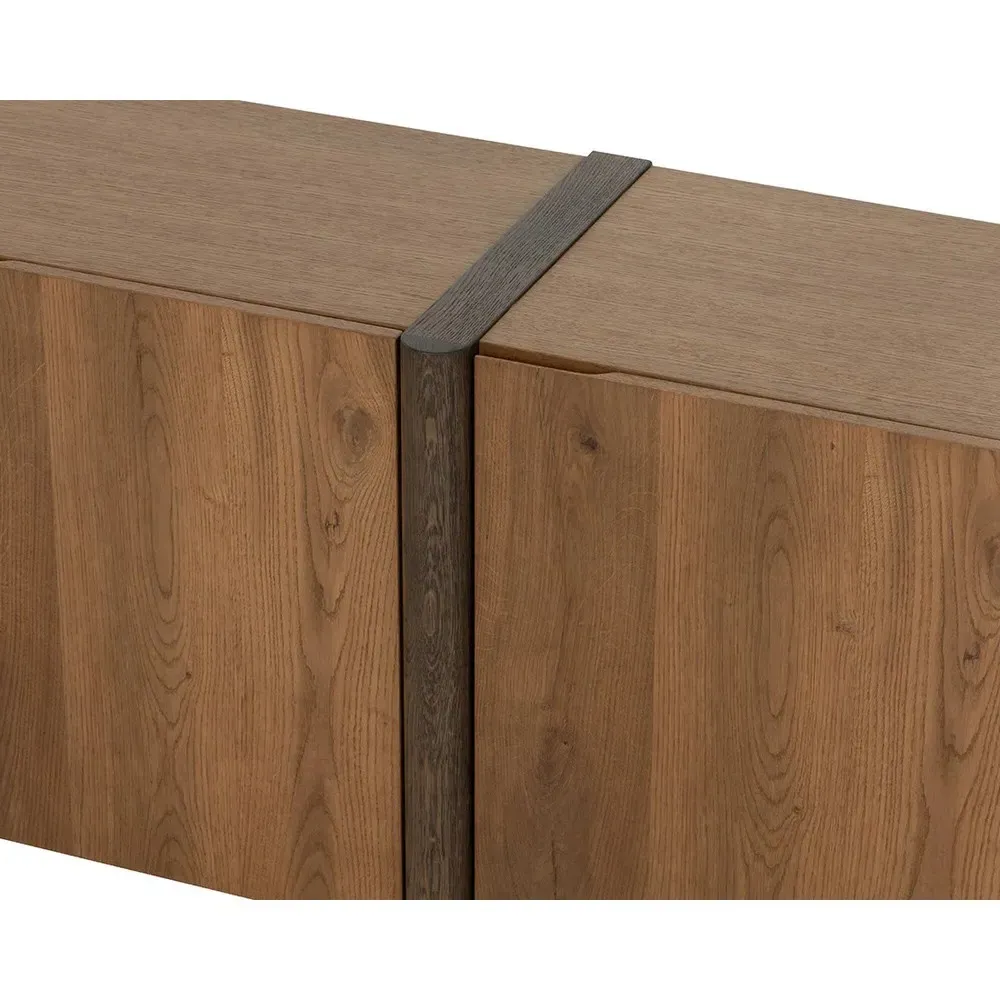 Nissa Sideboard - Brown, Oak