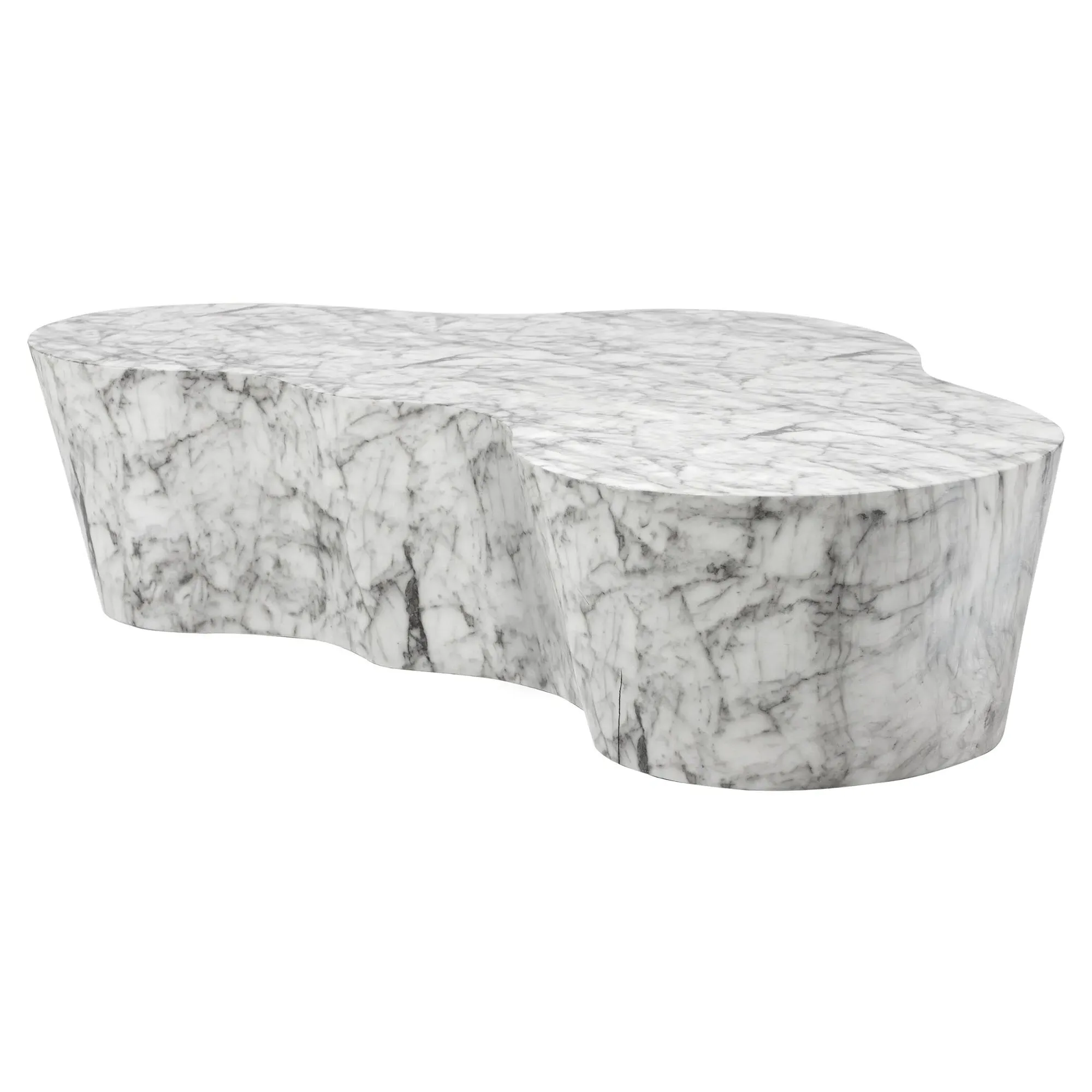 Nixon Rectangular Coffee Table - Grey, Concrete