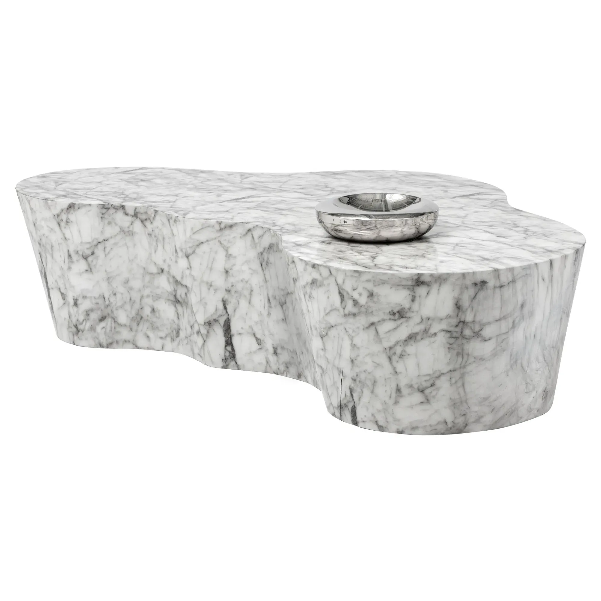Nixon Rectangular Coffee Table - Grey, Concrete