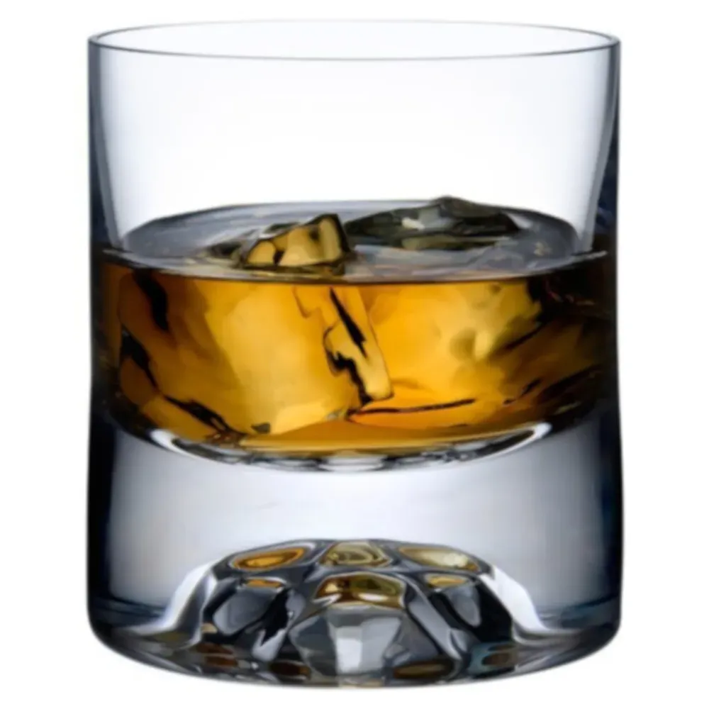 No.9 Whiskey Glass Set of 2 - Clear, Crystal