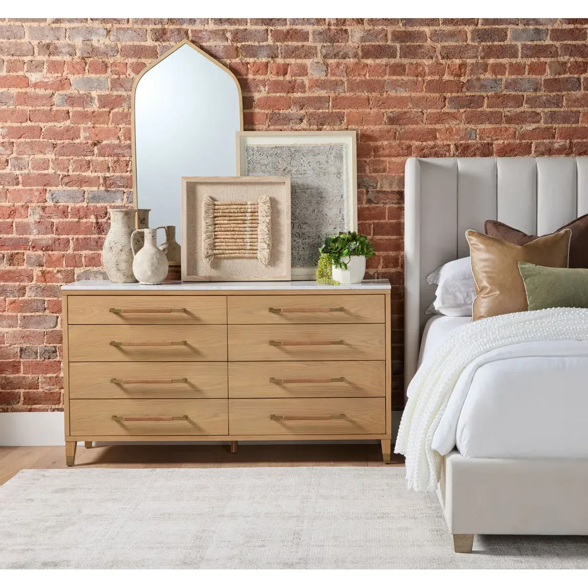 Noah Double Dresser - Natural, Oak