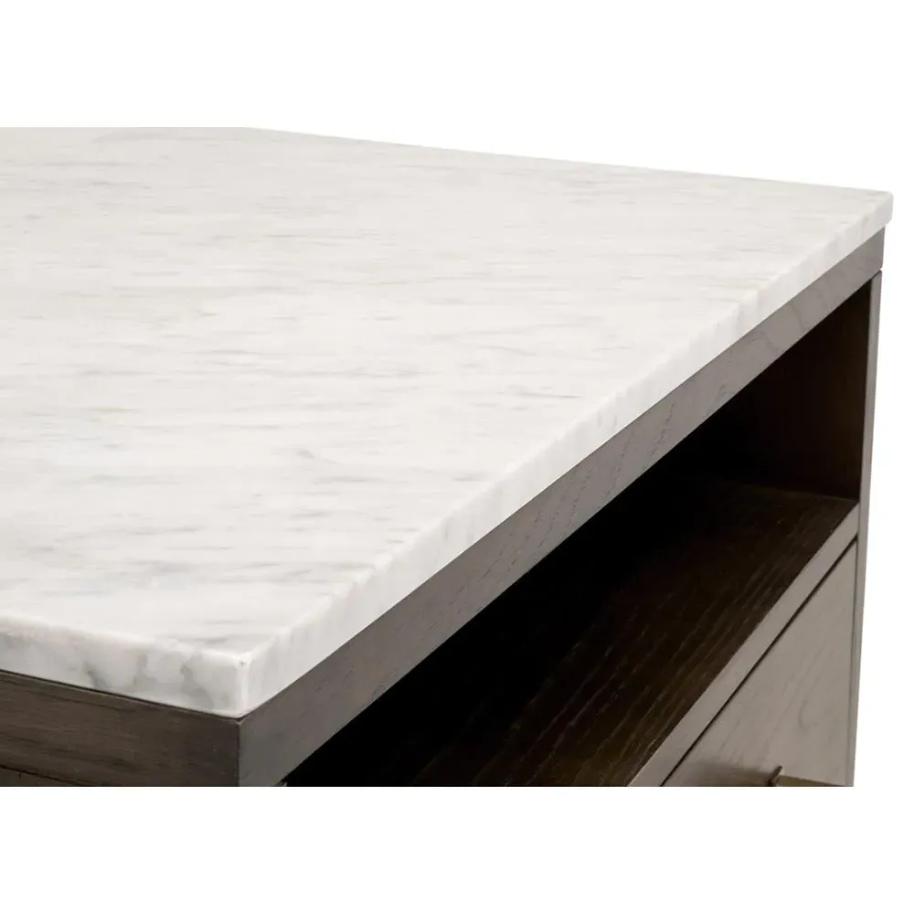 Noah Nightstand - Brown, Oak