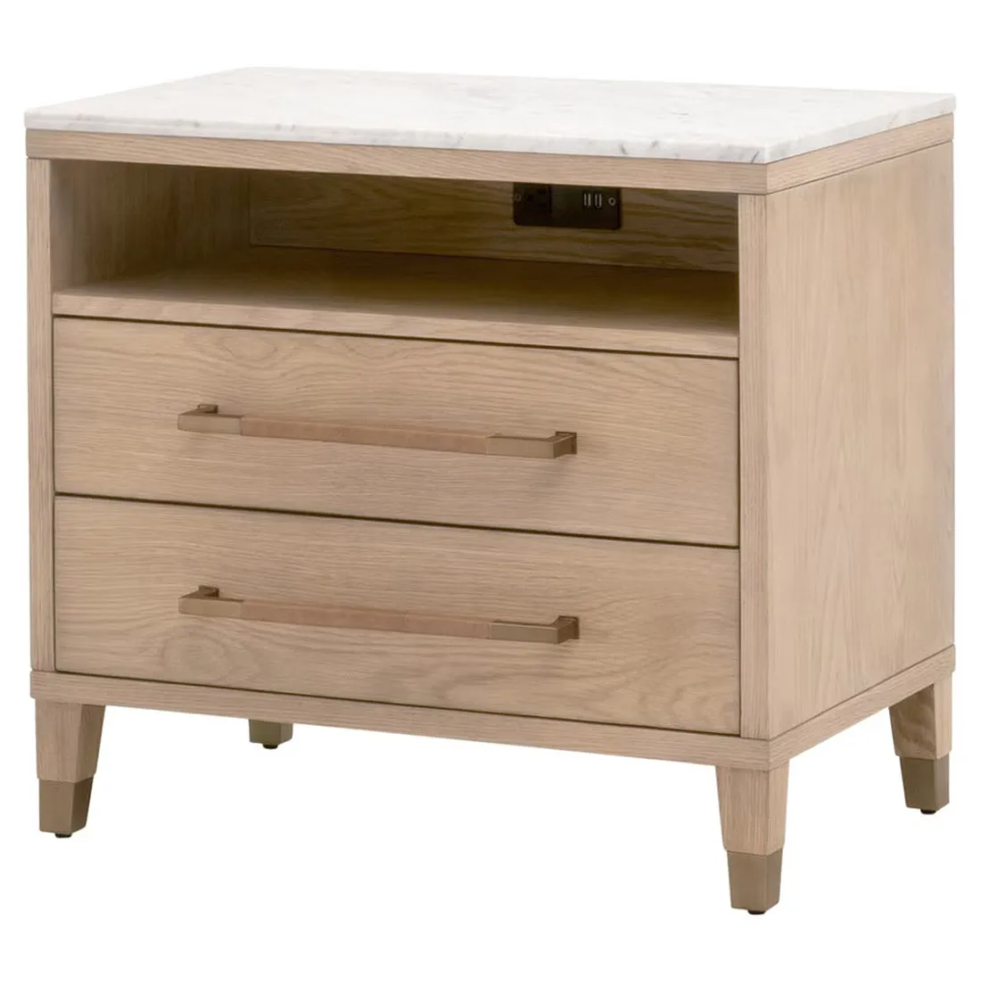 Noah Nightstand - Natural, Oak