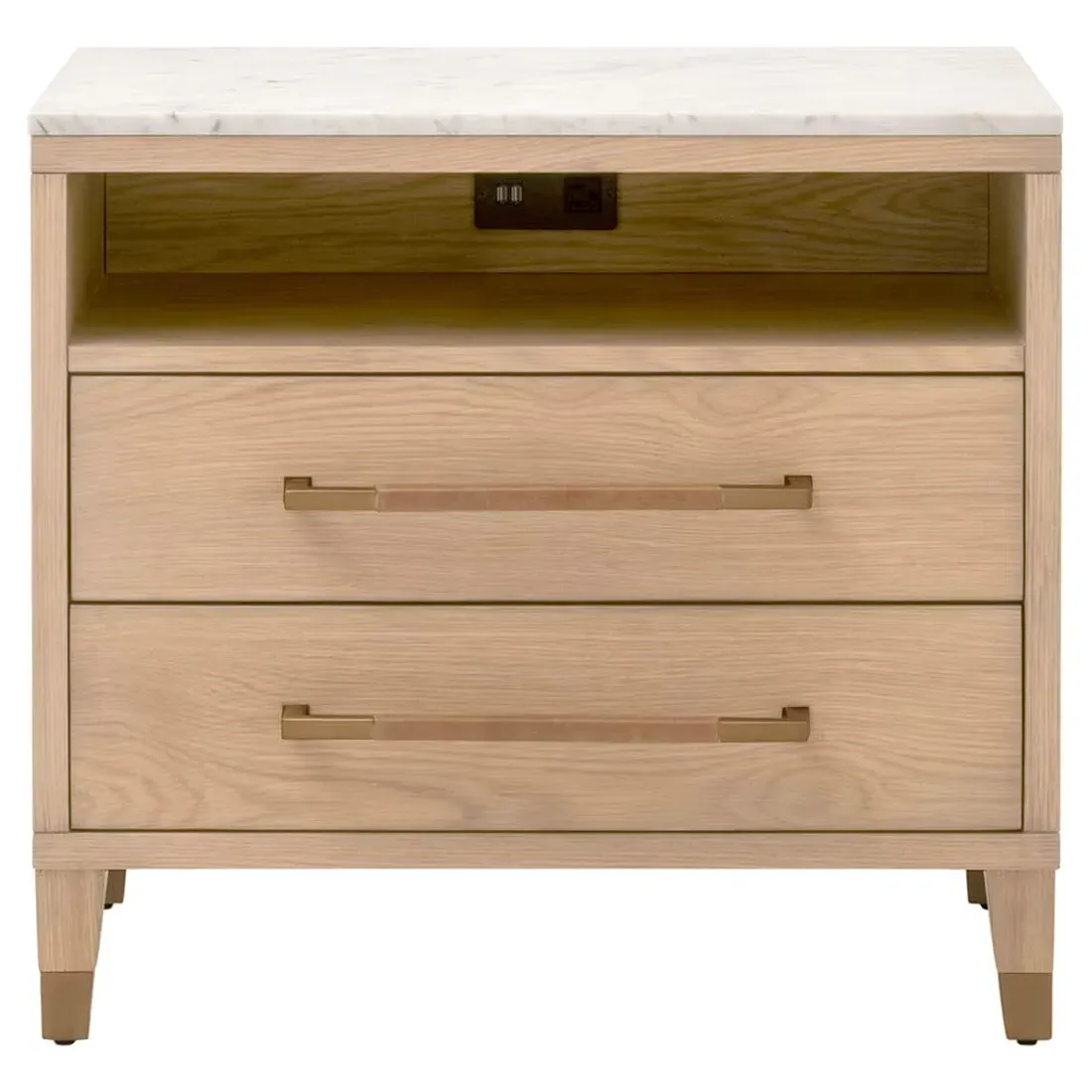 Noah Nightstand - Natural, Oak