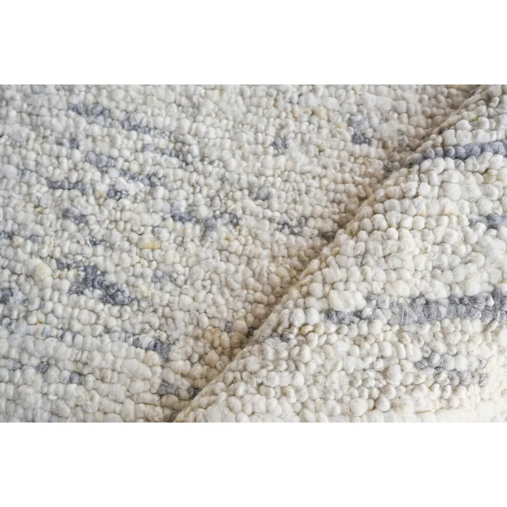 Noah Wool Solid Rug - Grey