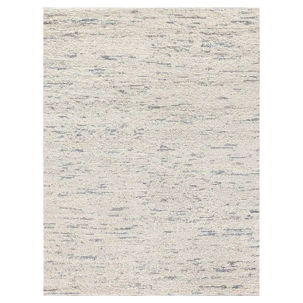 Noah Wool Solid Rug - Grey