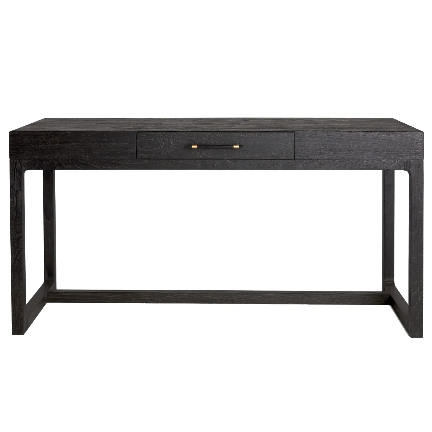 Noel Desk - Black, Teak image