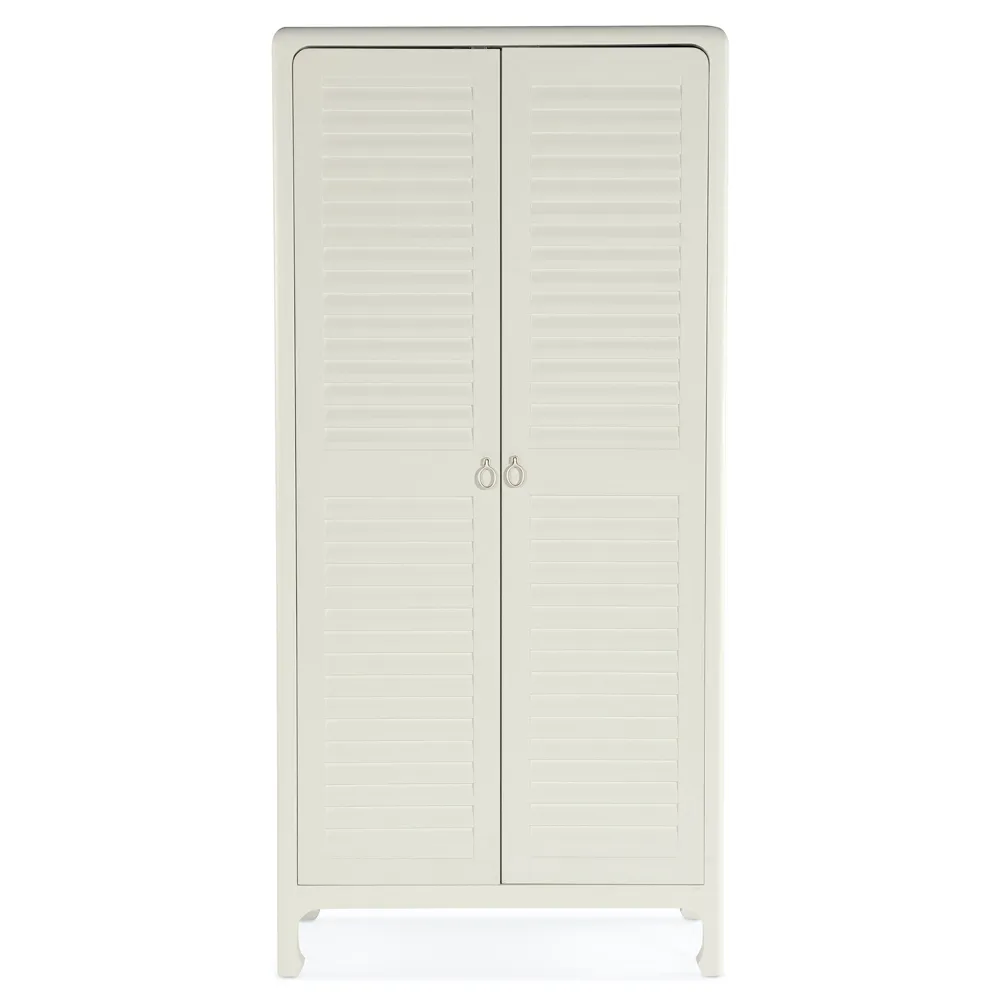 Noelle 2 Door Wardrobe - White, Maple Wood image