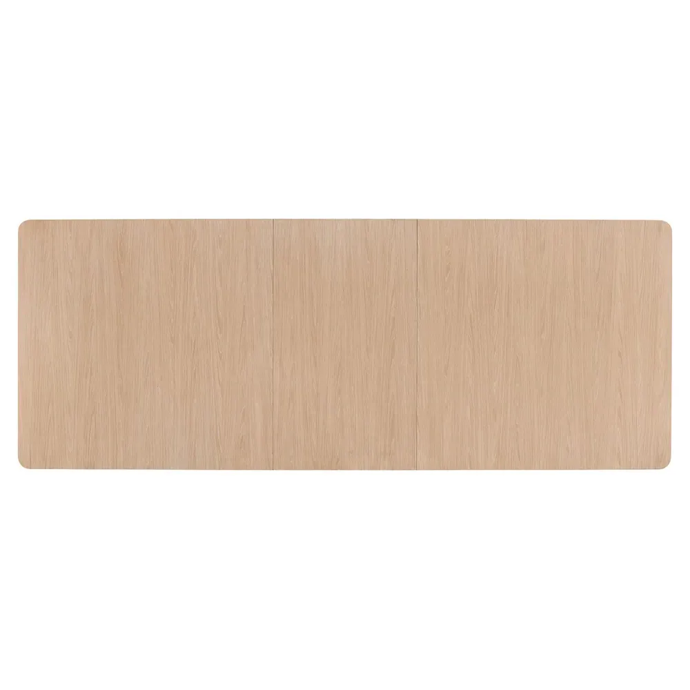 Noelle Extendable Dining Table - Brown, Oak