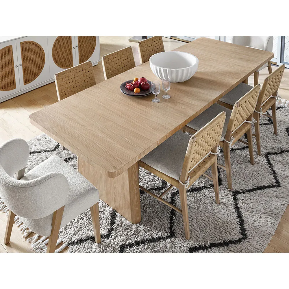 Noelle Extendable Dining Table - Brown, Oak