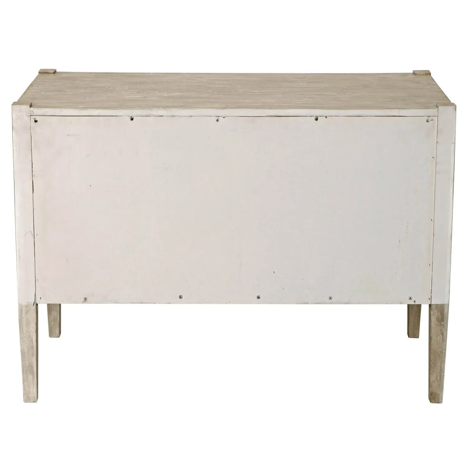 Noelle Wide Nightstand - Grey Washed, Reclaimed Wood