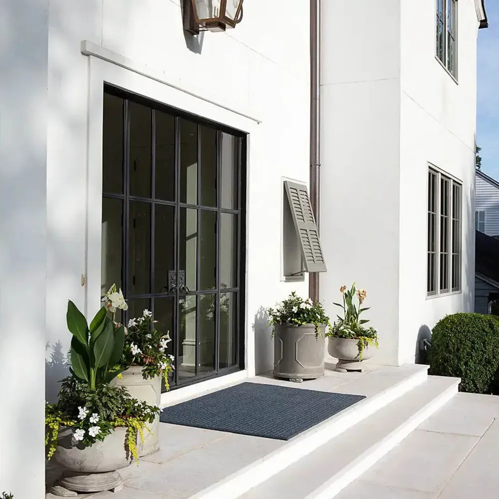 Noemi Braided Indoor Outdoor Rug - Blue, Polypropylene