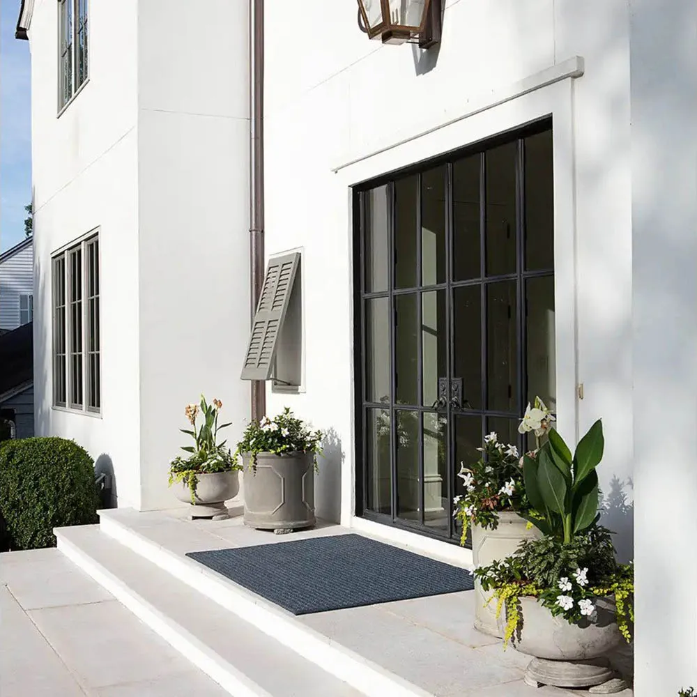 Noemi Braided Indoor Outdoor Rug - Blue, Polypropylene