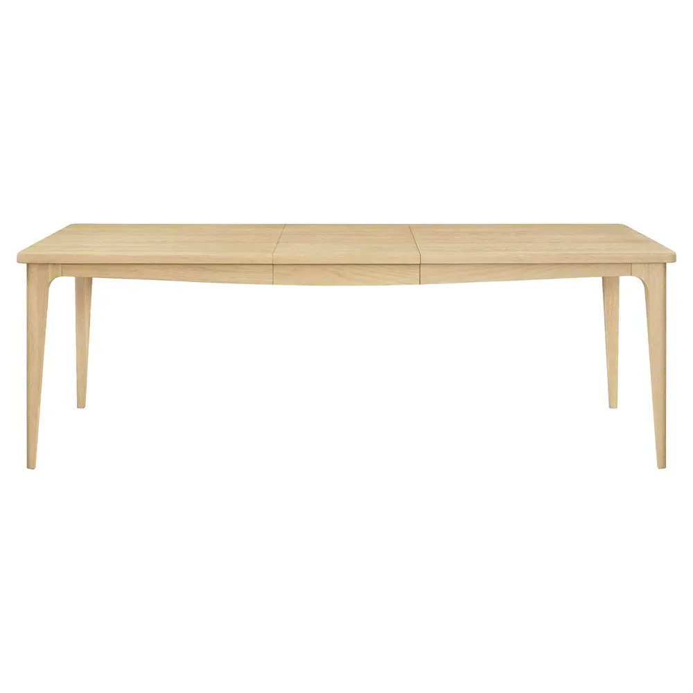 Nora Rectangular Extendable Dining Table - Brown, Oak