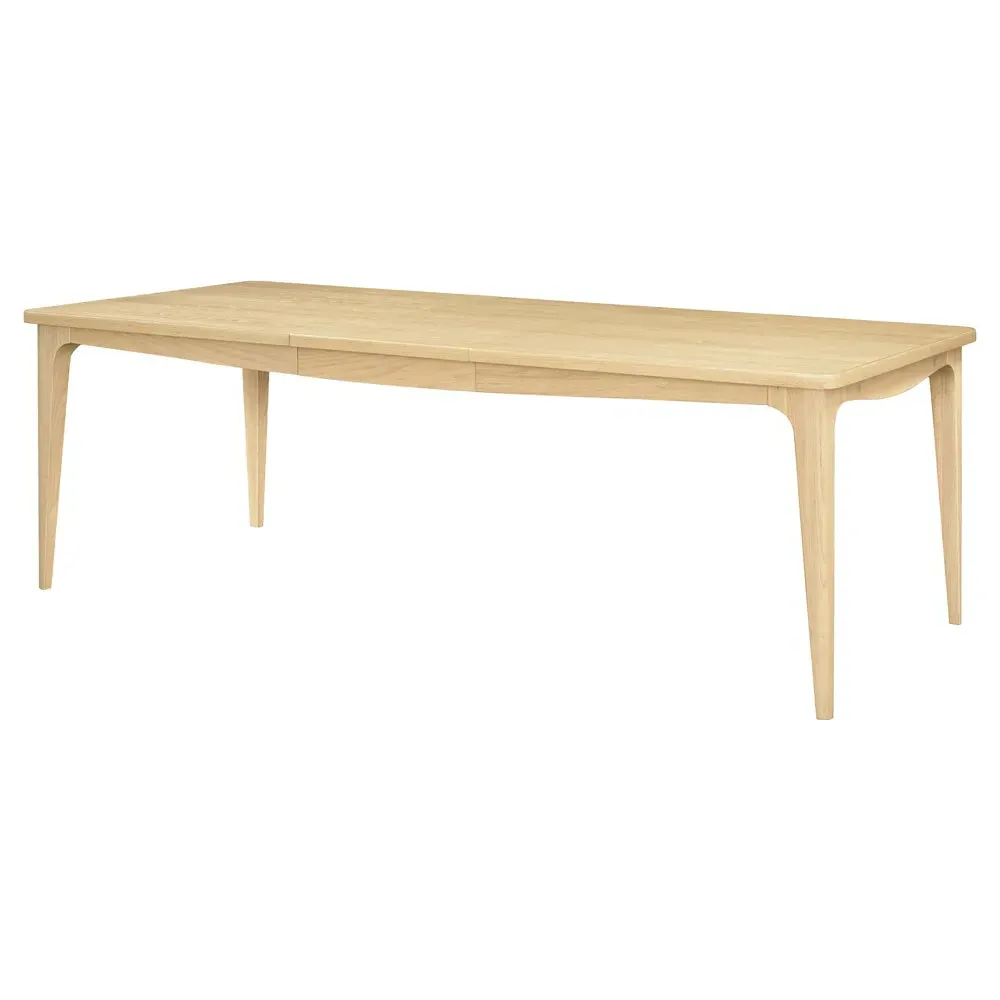 Nora Rectangular Extendable Dining Table - Brown, Oak