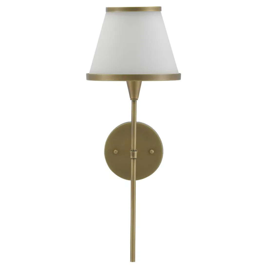 Nora Wallchiere Sconce - Brass, Glass image