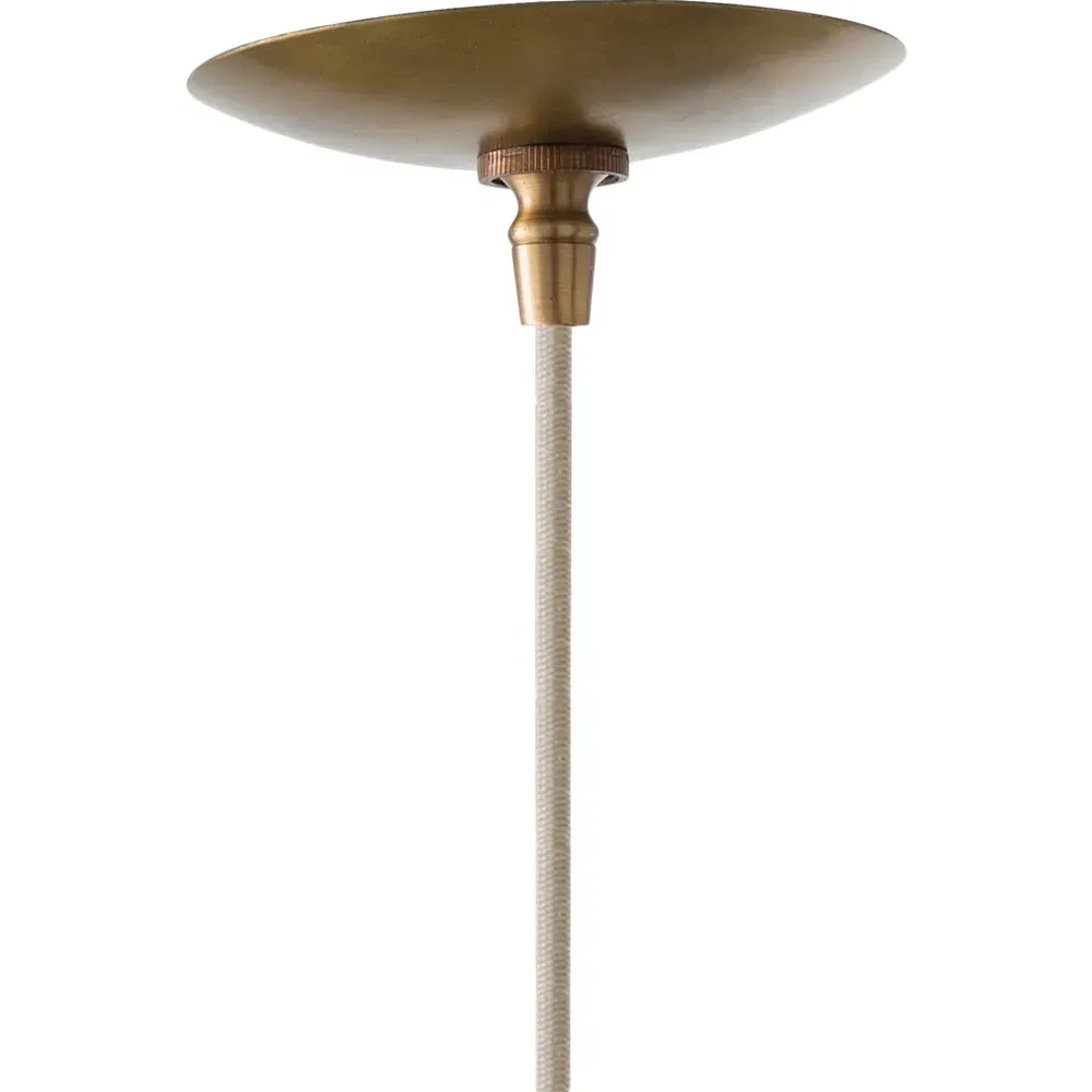 Noreen Glass Pendant Light - Smoked Glass