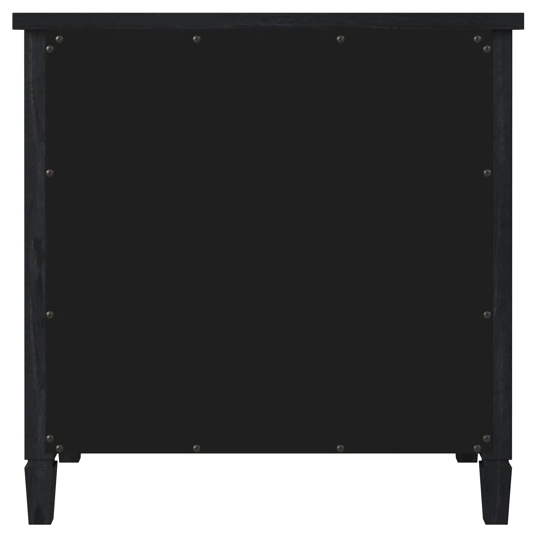 Nori Bachelor Chest - Black, Wood