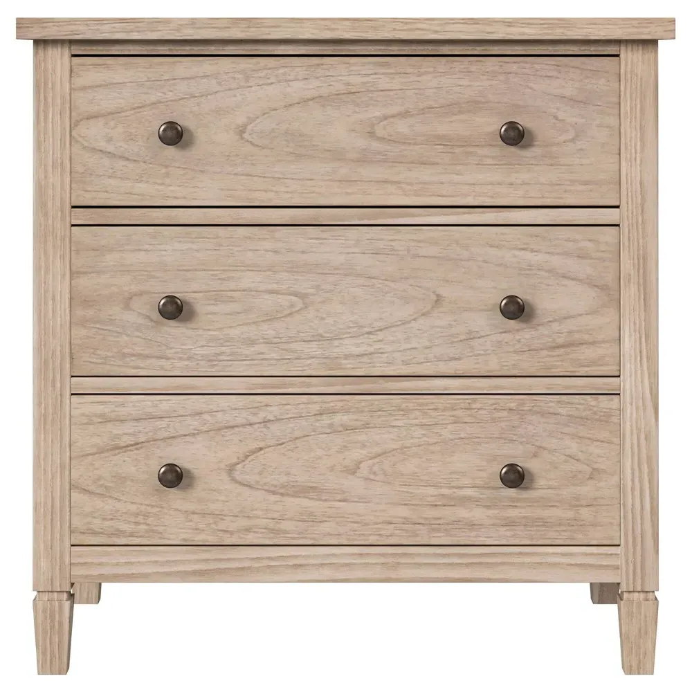 Nori Bachelor Chest - Natural, Mindi Wood image