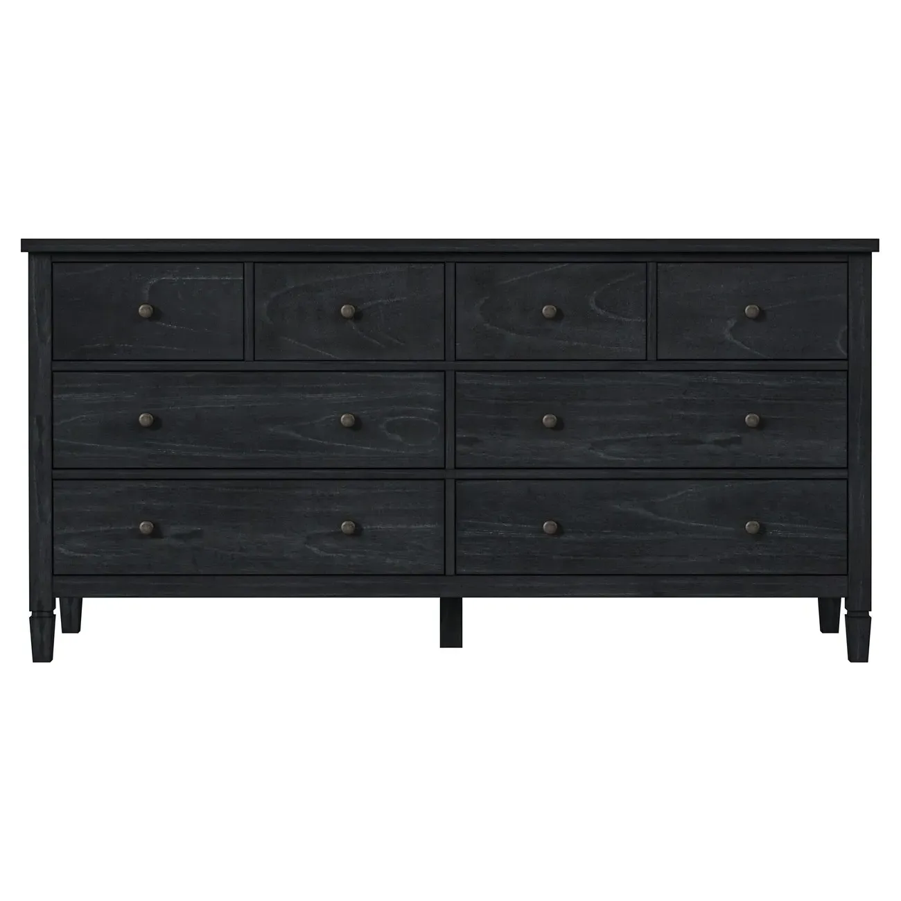 Nori Double Dresser - Black, Wood
