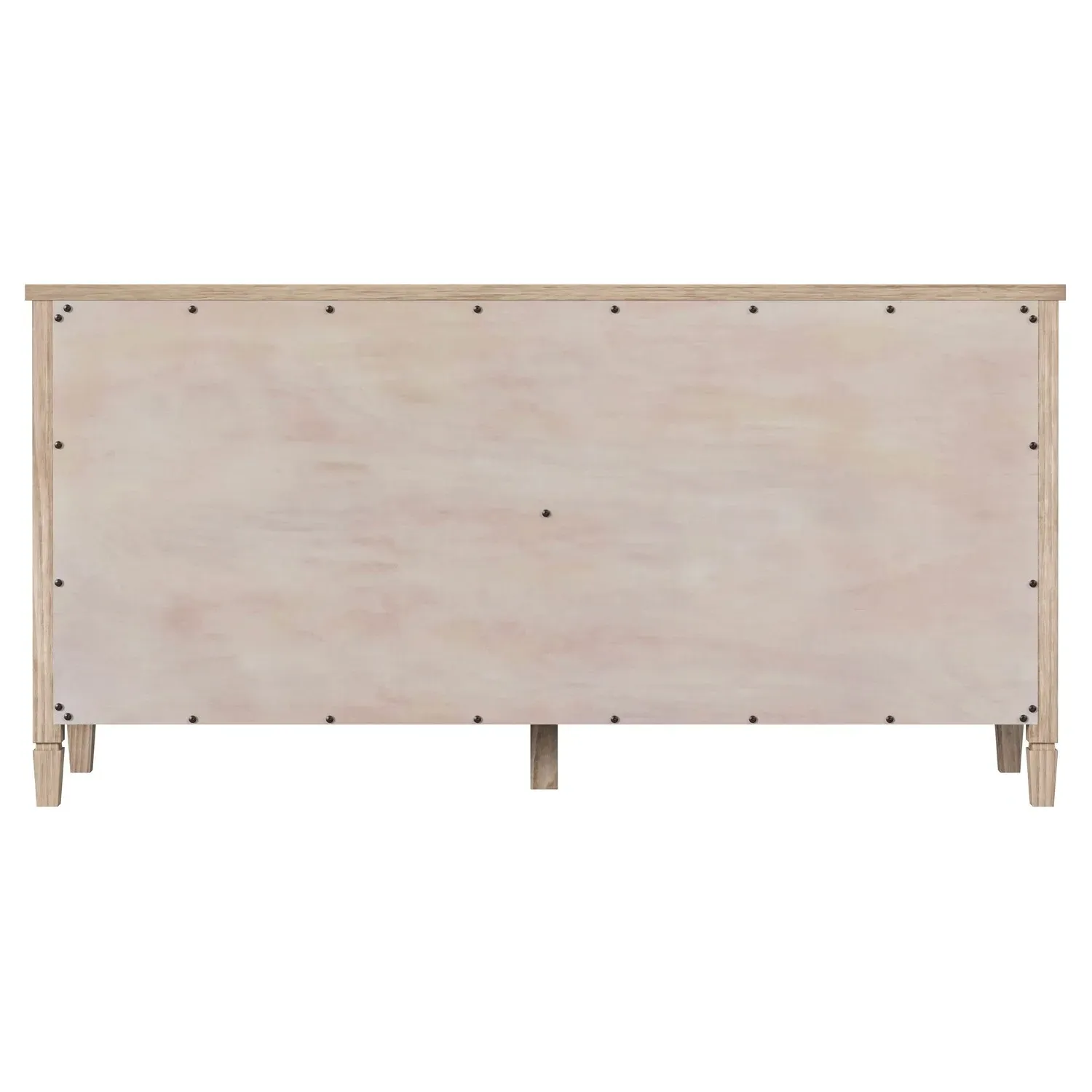 Nori Double Dresser - Natural, Mindi Wood