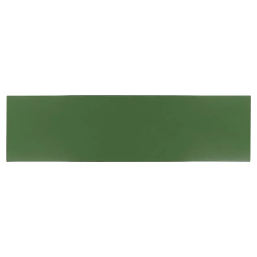 Normandie Rectangular Console Table with Storage - Green, Mahogany