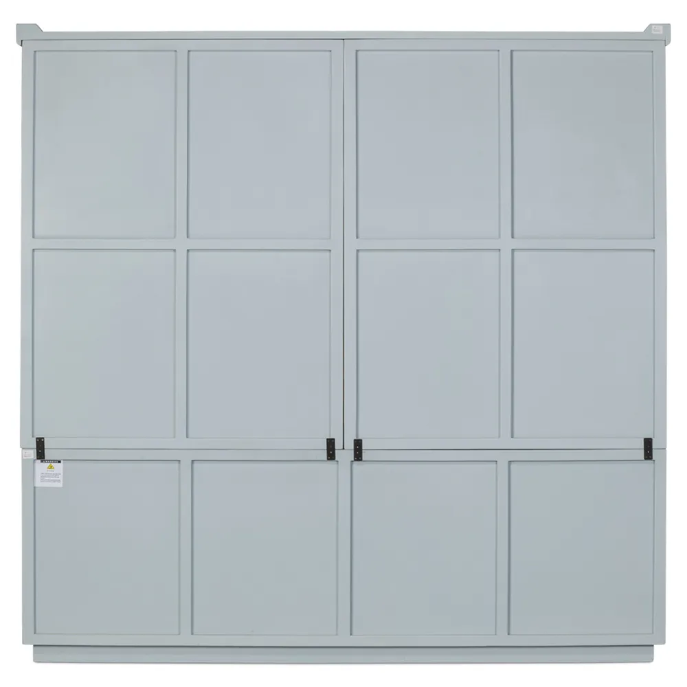 Norson Double Bookcase - Blue, Oak