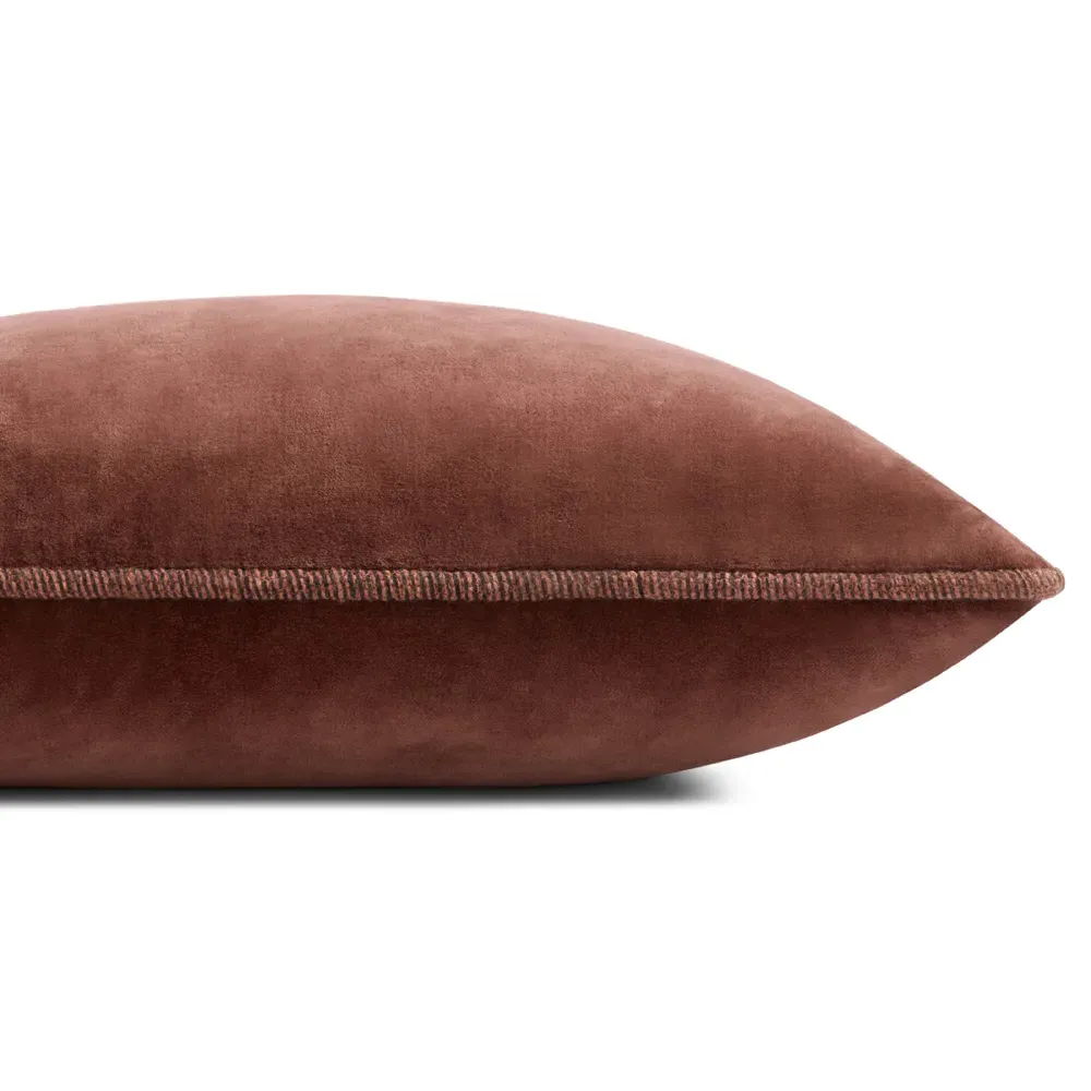 Norwen Lumbar Pillow - Cinnamon, Cotton