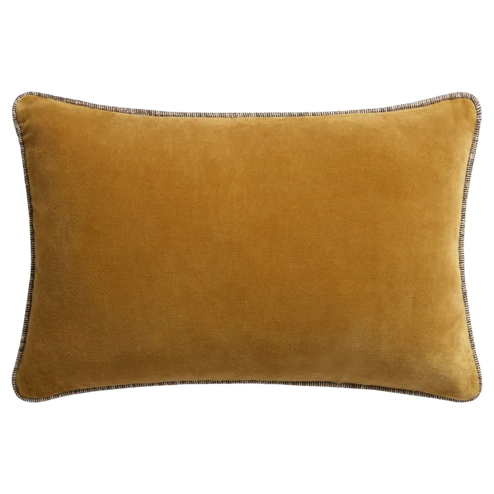 Norwen Lumbar Pillow - Gold, Cotton
