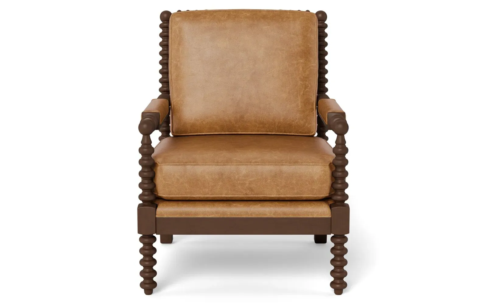Nottingham Armchair - Caramel, Leather