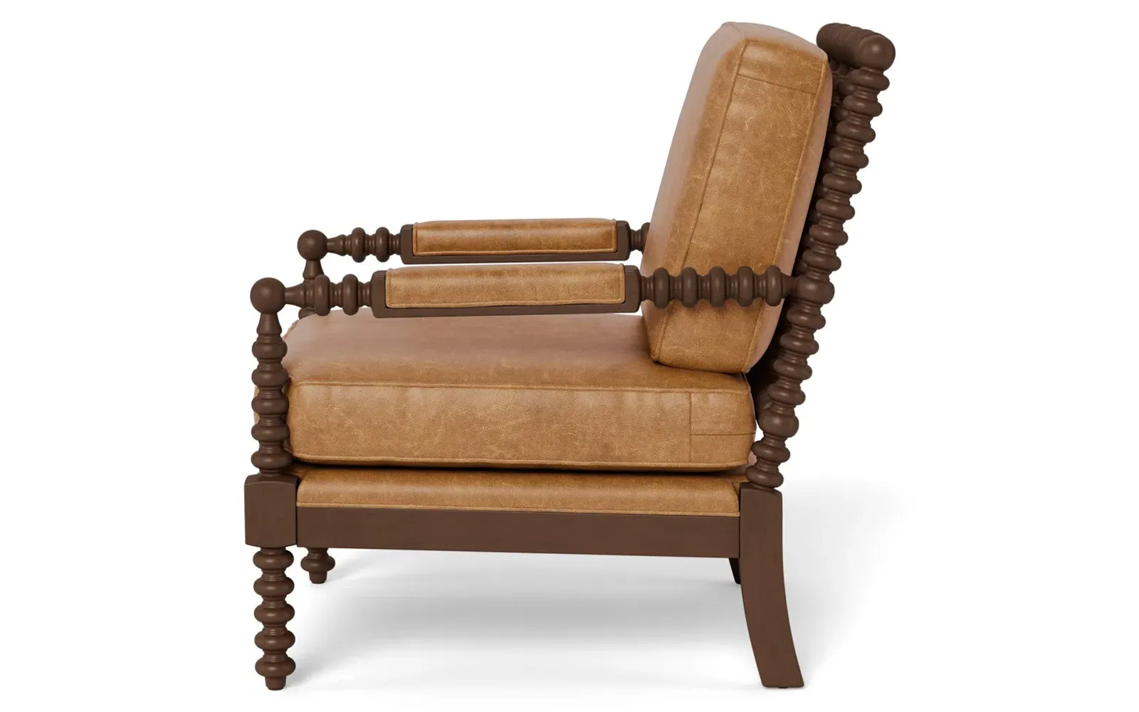 Nottingham Armchair - Caramel, Leather