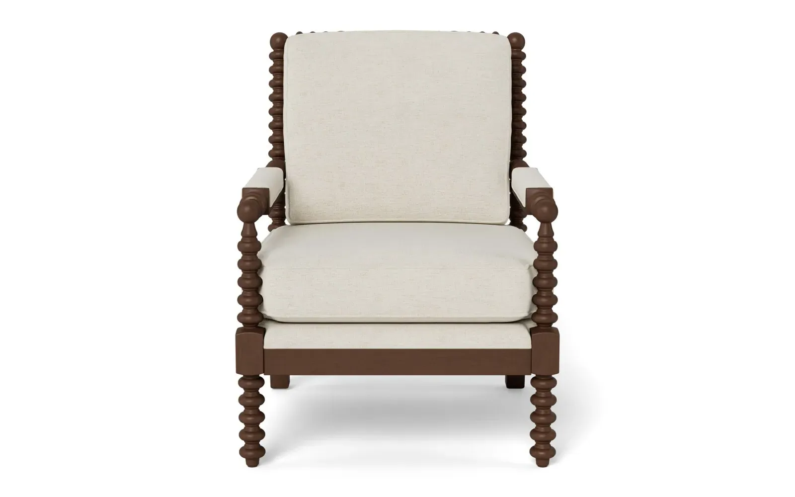 Nottingham Chair - Heathered Ivory, Chenille