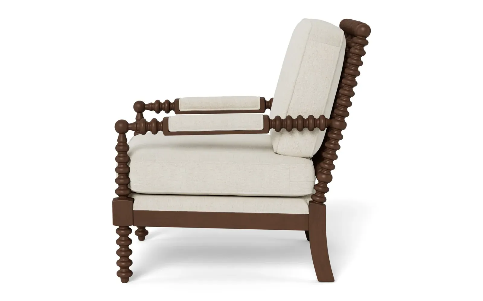 Nottingham Chair - Heathered Ivory, Chenille