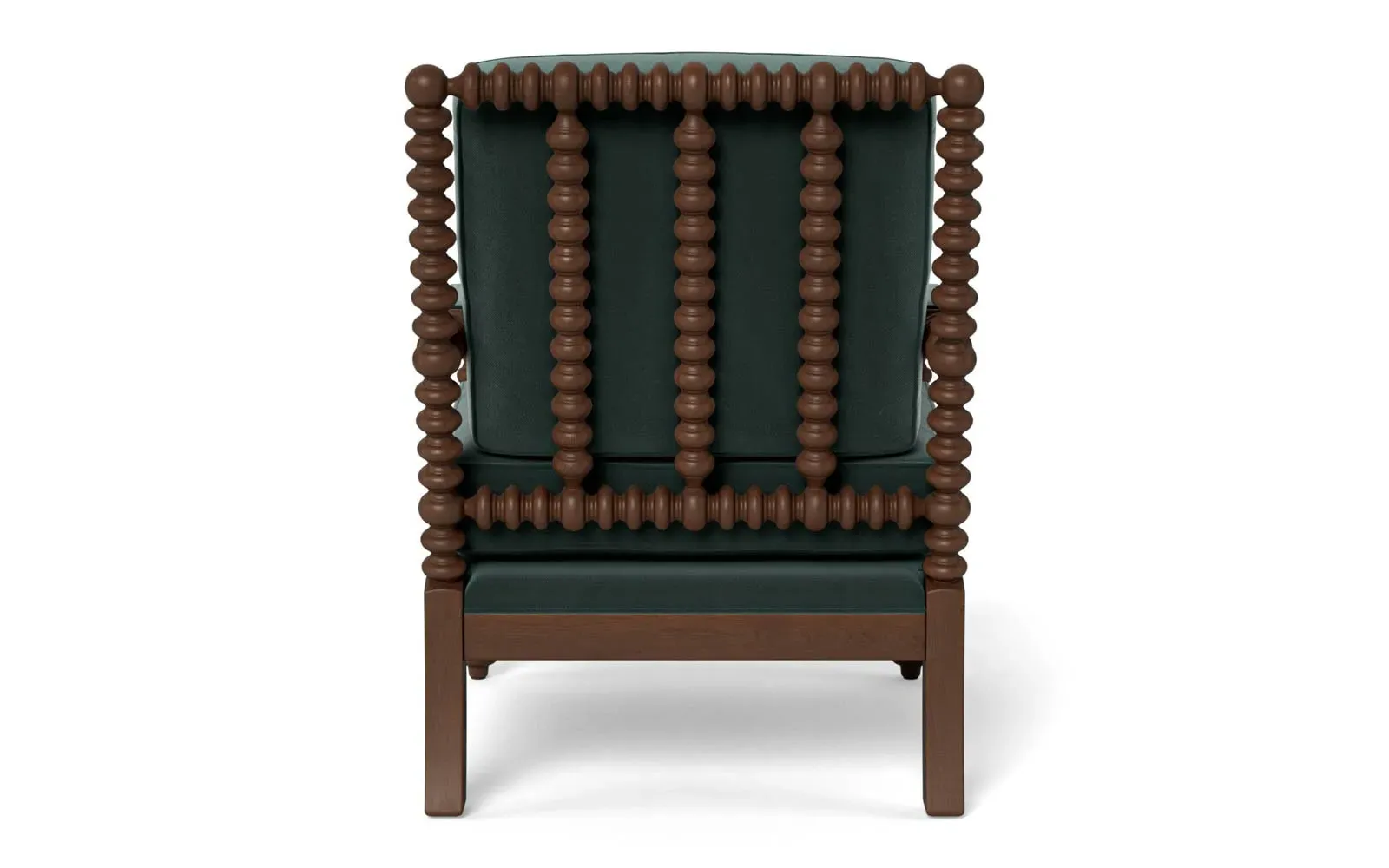 Nottingham Chair - Lagoon, Performance Velvet