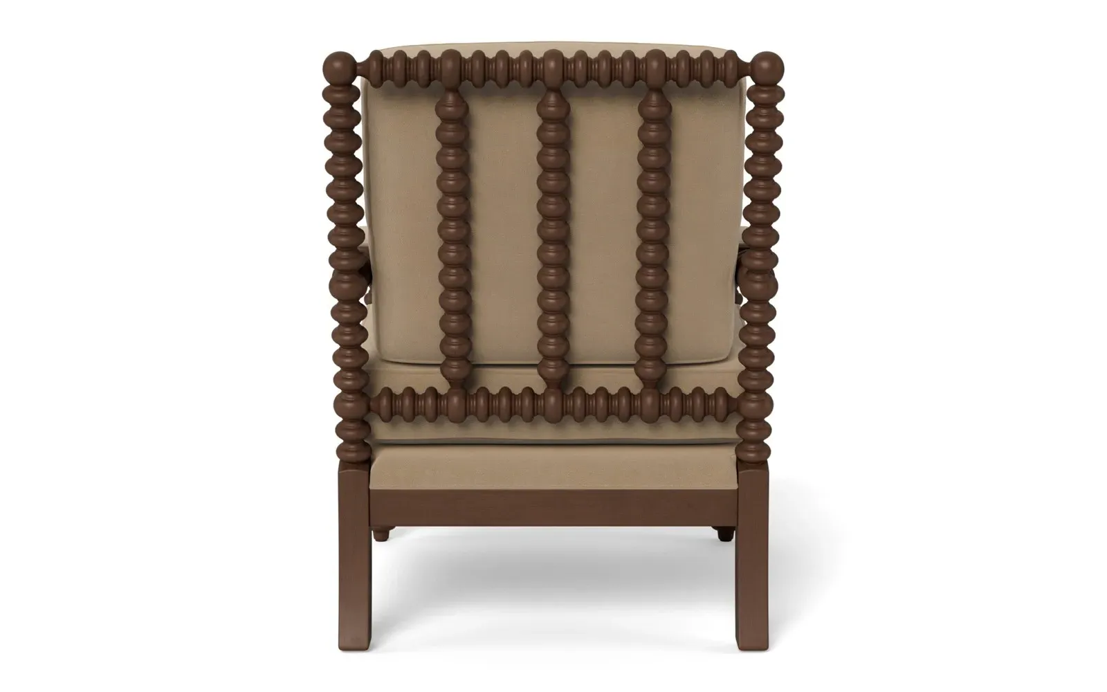 Nottingham Chair - Sand Dune, Performance Velvet