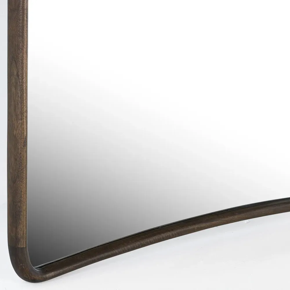 Nova Full Length Floor Mirror - Brown, Mango Wood