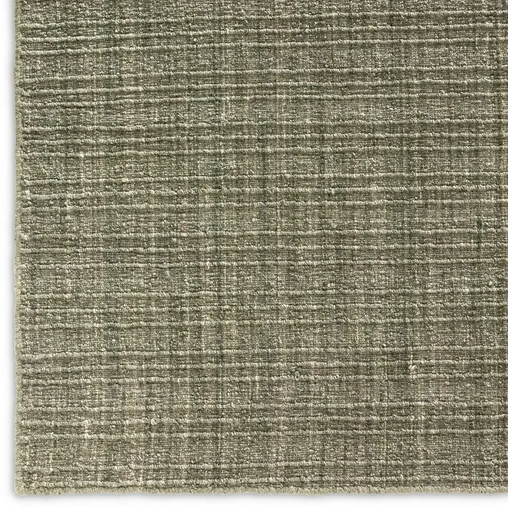 Novalie 8x10 Solid Rug - Green, Wool