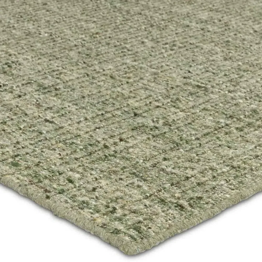 Novalie 9x12 Solid Rug - Green, Wool