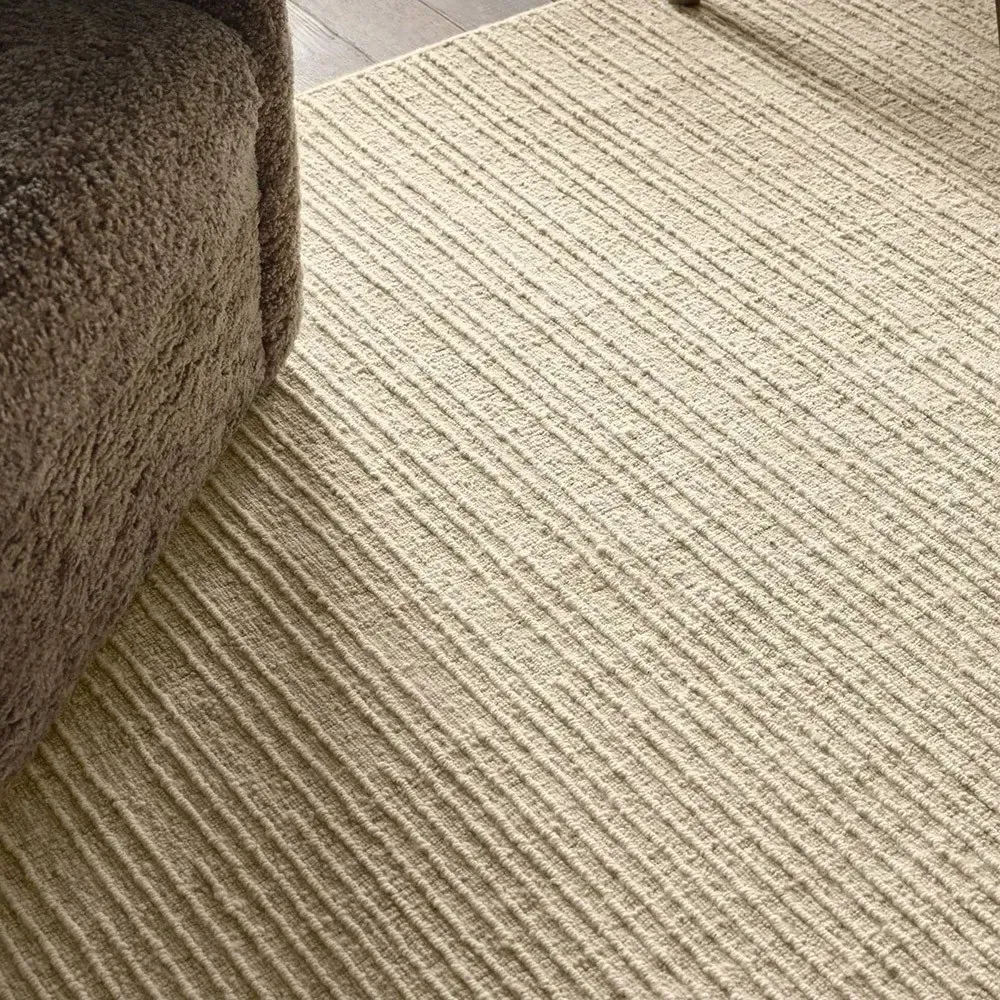 Novalie Solid Rug - Beige, Wool