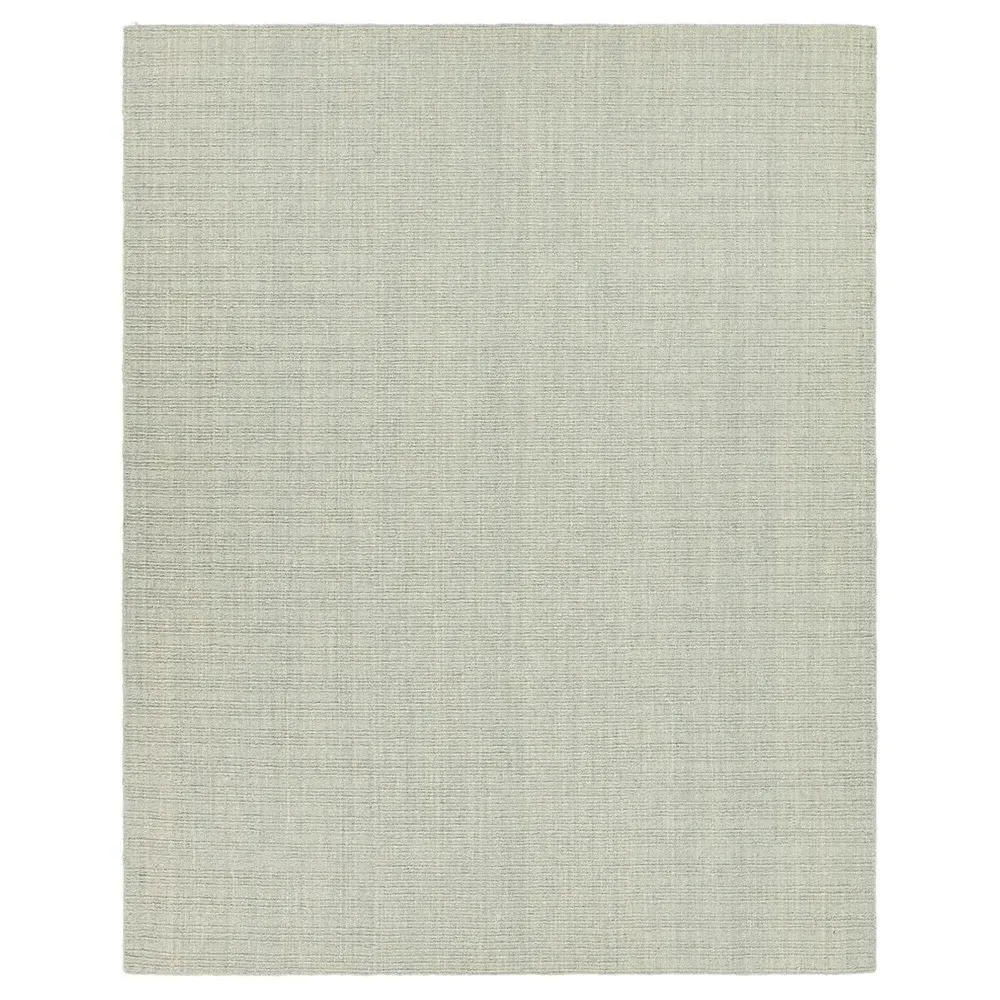 Novalie Solid Rug - Light Green, Wool