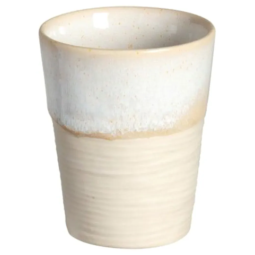 Nótos Dune Path Stoneware Tumbler Set of 4 - Beige