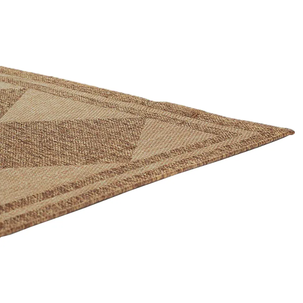 Nyla Diamond Patterned Indoor Outdoor Rug - Natural, Polypropylene