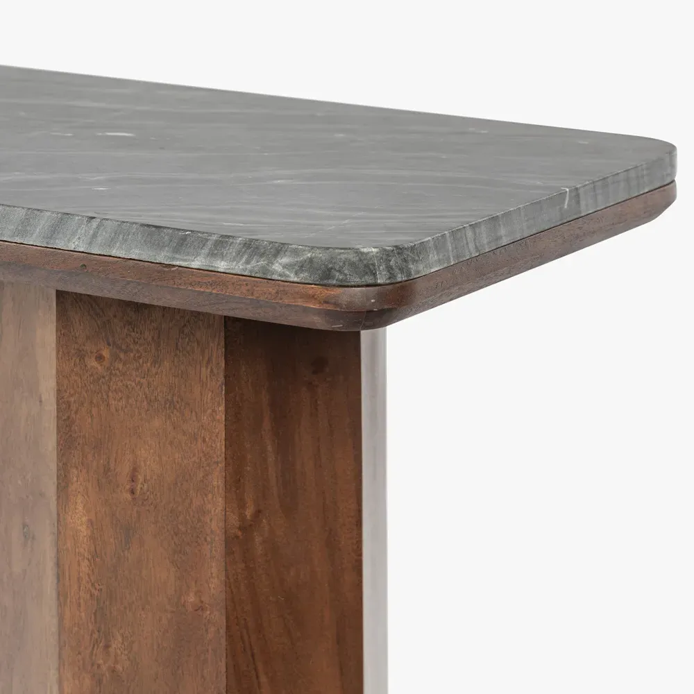 Nyra Console Table - Brown, Acacia Wood