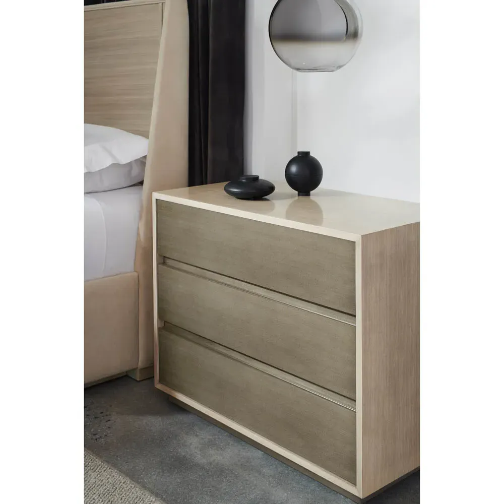 Oaklyn Nightstand - Beige, Wood