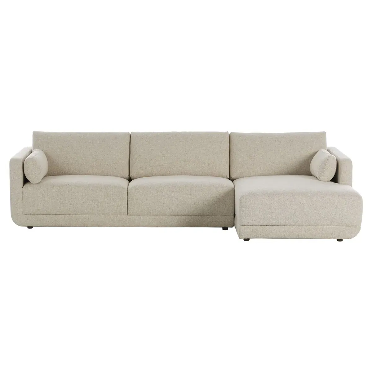 Oceane Left Chaise Sectional - Cream image