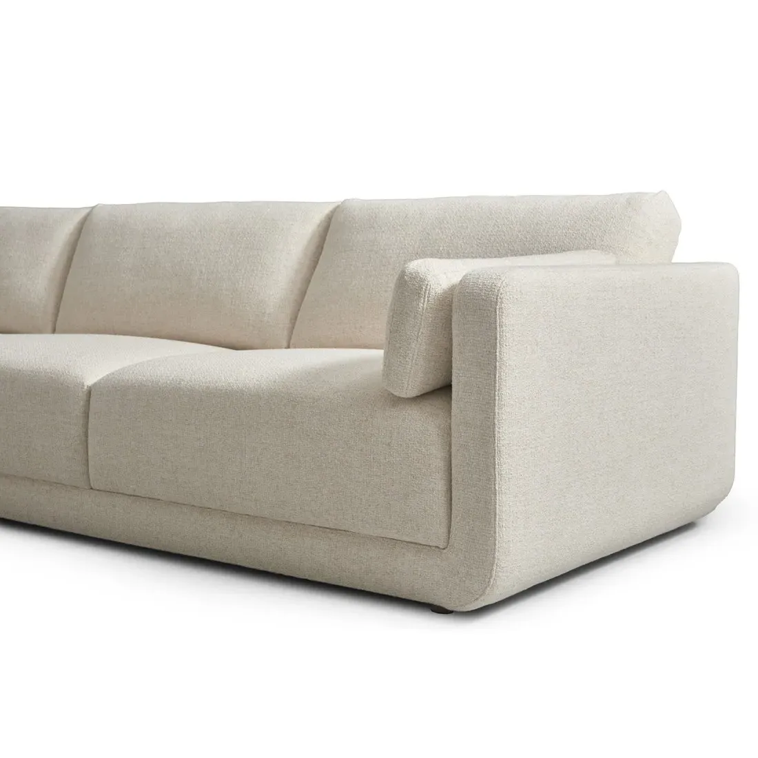 Oceane Right Chaise Sectional - Cream