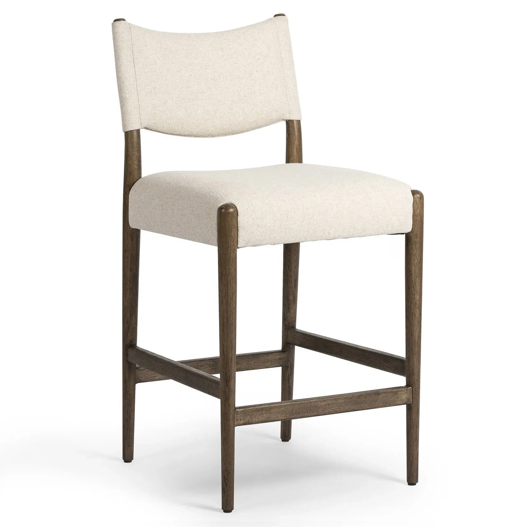 Odelia Counter Stool - Cream, Parawood
