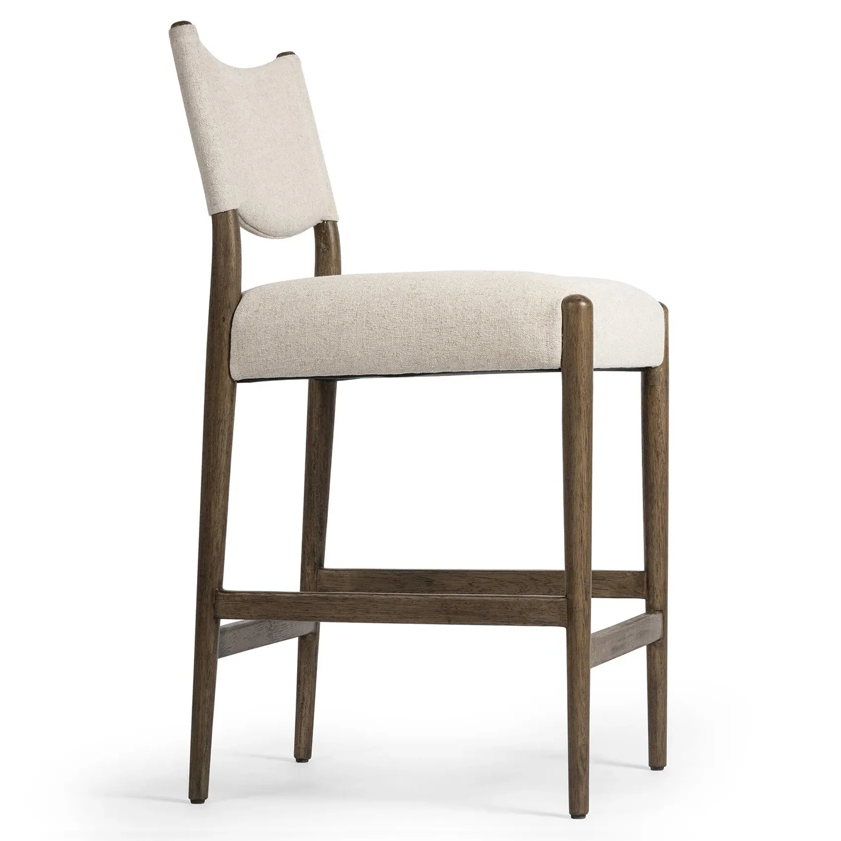 Odelia Counter Stool - Cream, Parawood